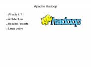 Introduction to Apache Hadoop