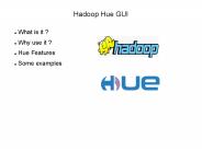 An Introduction to Hadoop Hue Gui