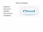 An Introduction to Cloud Computing PowerPoint PPT Presentation