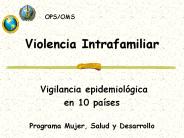 Violencia Intrafamiliar