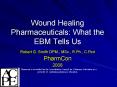 Wound Healing Pharmaceuticals: What the EBM Tells Us PowerPoint PPT Presentation
