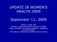 UPDATE IN WOMEN PowerPoint PPT Presentation