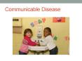 Communicable Disease PowerPoint PPT Presentation