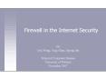 Firewall in the Internet Security PowerPoint PPT Presentation