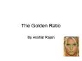 The Golden Ratio PowerPoint PPT Presentation