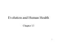 Evolution and Human Health PowerPoint PPT Presentation