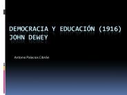 Democracia y educaci