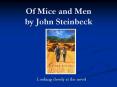 Of Mice and Men by John Steinbeck PowerPoint PPT Presentation