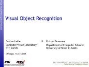 Visual Object Recognition Tutorial