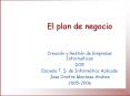 El plan de negocio PowerPoint PPT Presentation
