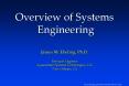 Overview of Systems Engineering PowerPoint PPT Presentation