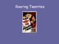 Roaring Twenties PowerPoint PPT Presentation