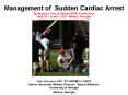 Management of Sudden Cardiac Arrest Emergency Care in Sports (ECS) Conference May 30  PowerPoint PPT Presentation