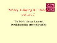 Money, Banking