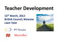 Teacher Development PowerPoint PPT Presentation