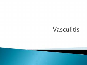 Vasculitis