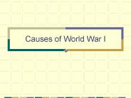 Causes of World War I
