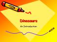 Dinosaurs PowerPoint PPT Presentation