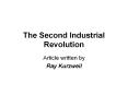 The Second Industrial Revolution PowerPoint PPT Presentation
