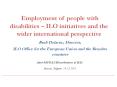 Employment of people with disabilities  PowerPoint PPT Presentation