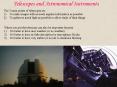 Telescopes and Astronomical Instruments PowerPoint PPT Presentation
