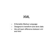 XML