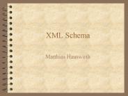 XML Schema