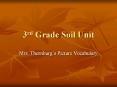 3rd Grade Soil Unit PowerPoint PPT Presentation
