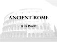 Ancient Rome PowerPoint PPT Presentation