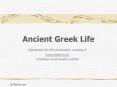 Ancient Greek Life PowerPoint PPT Presentation