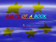 PARTS OF A BOOK !
