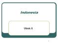 Indonesia PowerPoint PPT Presentation