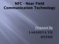 NFC - Near Field Communication Technology PowerPoint PPT Presentation