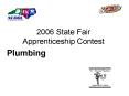 2006 State Fair Apprenticeship Contest PowerPoint PPT Presentation