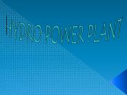 HYDRO POWER PLANT
