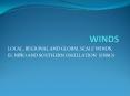 WINDS PowerPoint PPT Presentation