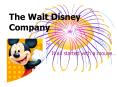 The Walt Disney Company PowerPoint PPT Presentation