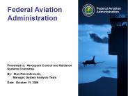 Federal Aviation Administration