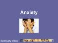 Anxiety PowerPoint PPT Presentation