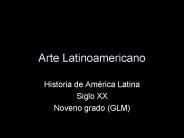 Arte Latinoamericano