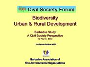 Biodiversity Urban