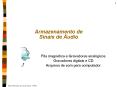 Armazenamento de Sinais de  PowerPoint PPT Presentation