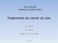 Traitements du cancer du sein PowerPoint PPT Presentation