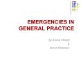EMERGENCIES IN GENERAL PRACTICE PowerPoint PPT Presentation
