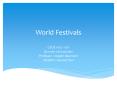 World Festivals PowerPoint PPT Presentation