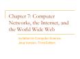 Chapter 7: Computer Networks, the Internet, and the World Wide Web PowerPoint PPT Presentation