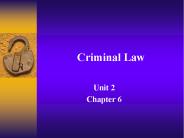 Criminal Law