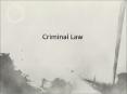Criminal Law PowerPoint PPT Presentation