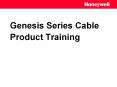 Genesis Series Cable Product Training PowerPoint PPT Presentation