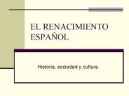EL RENACIMIENTO ESPA